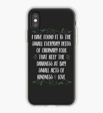 Words of wisdom from Gandalf iPhone Case