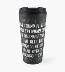 Words of wisdom from Gandalf Travel Mug