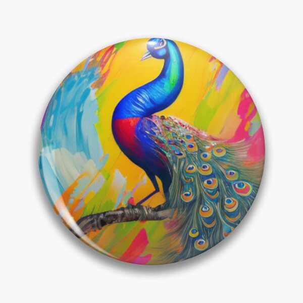 Item preview, Dancing in the Forest - Bright and Beautiful Peacock designed and sold by WBP Mart.