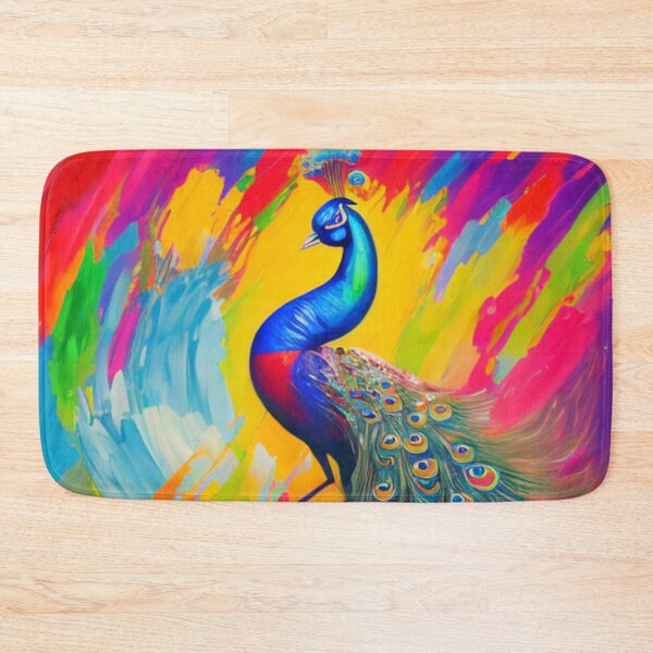 Item preview, Dancing in the Forest - Bright and Beautiful Peacock designed and sold by WBP Mart.