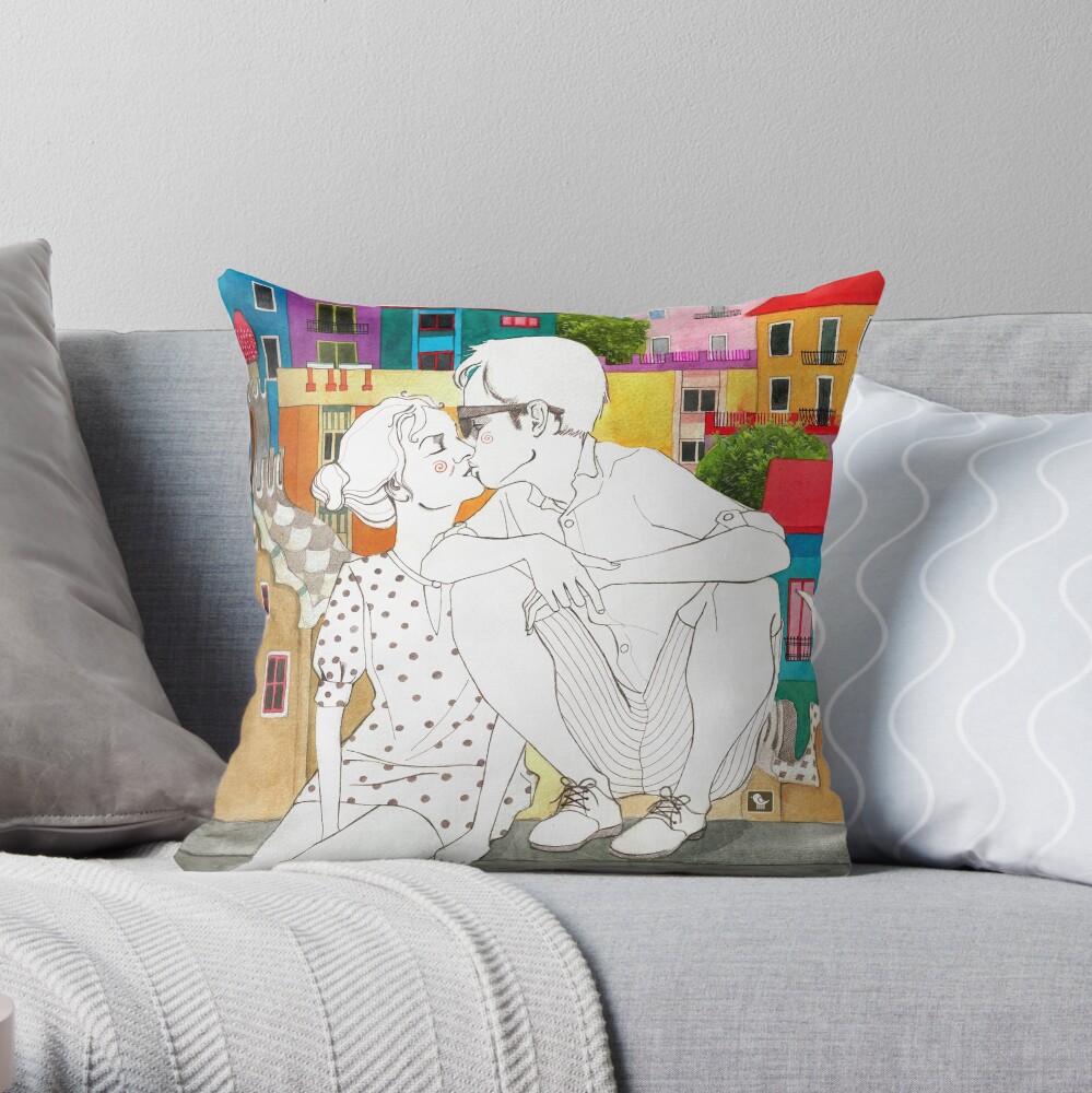 Item preview, Throw Pillow designed and sold by rebekkaivacson.