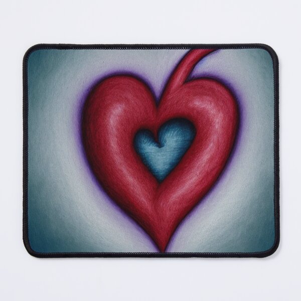 Item preview, Abstract heart drawing designed and sold by Dendros-Studio.