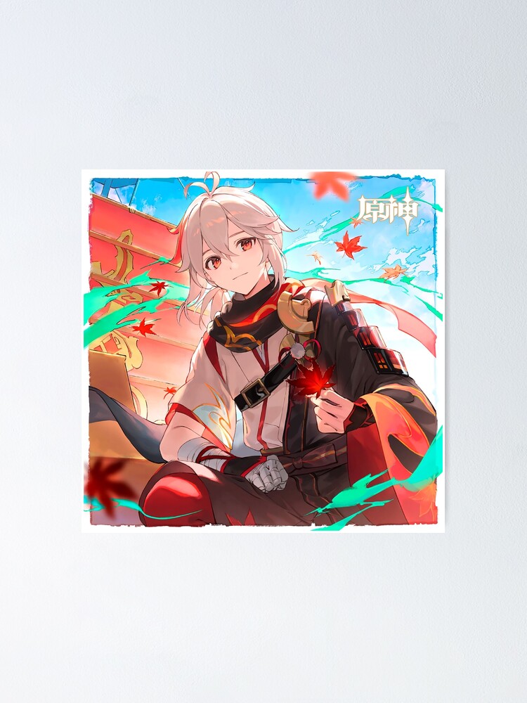 “Genshin Impact - Kazuha Official Birthday Artwork 2022” Poster for
