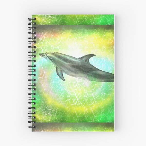 Artikelvorschau, Tie-Dye-Delphin entworfen und verkauft von Amy Olsen.