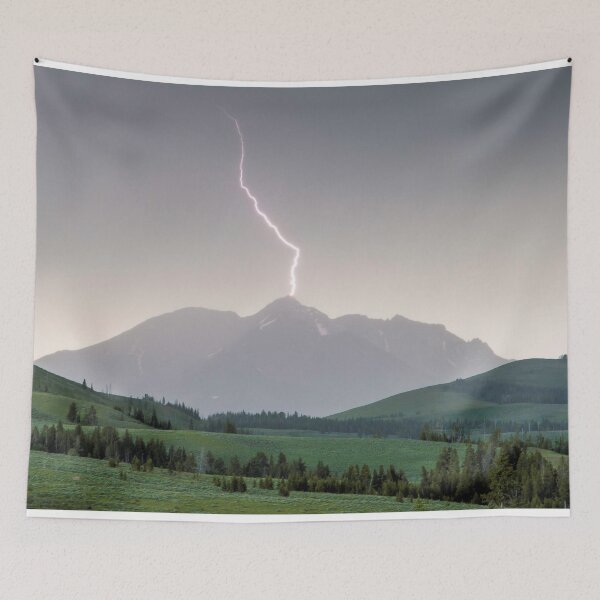 Item preview, Electric Peak, earning its name in Yellowstone National Park, Wyoming designed and sold by Digital Studio D2.