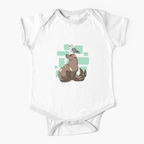 Shore Thing Short Sleeve Baby One-Piece