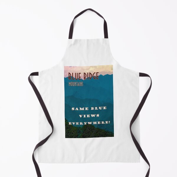Item preview, Blue Ridge Mountains Funny Travel Poster designed and sold by loggeron30.