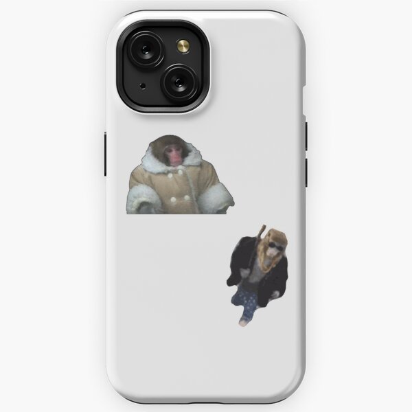 iPhone 12/12 Pro Funny Awkward Look Monkey Puppet Meme Case