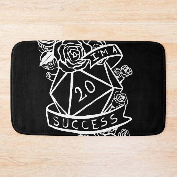 Item preview, I'm a success critical hit black version tattoo design designed and sold by cu-b3.