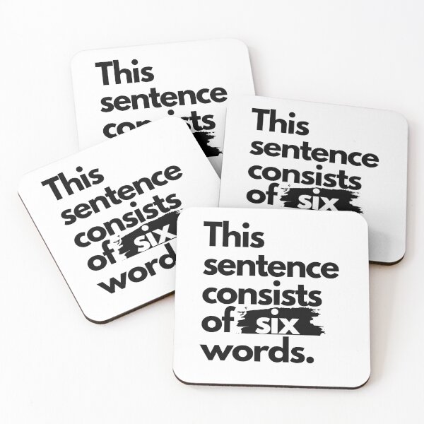 Item preview, This sentence consists of Six words Design designed and sold by derendesign.
