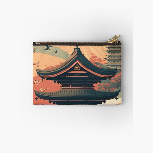 Item preview, Temple Japanese Ukiyoe Design | Asian style designed and sold by iMasterHox.