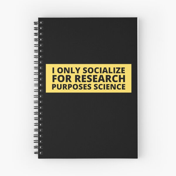 Item preview, i only socialize for research purposes science designed and sold by TomorrowQuotes.