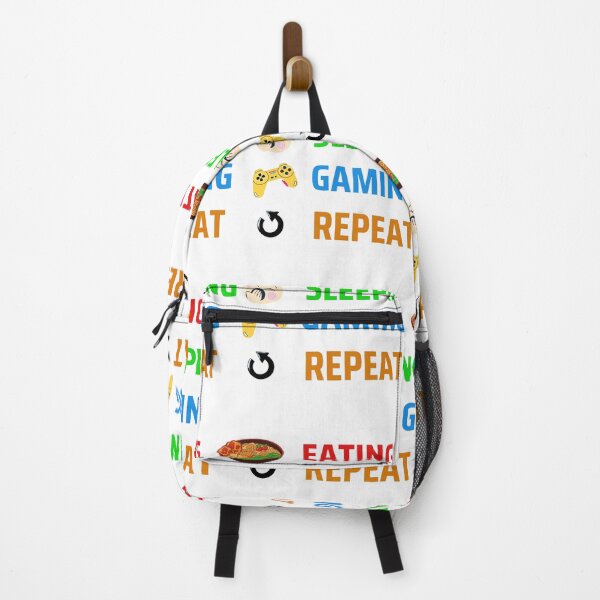 Item preview, Funny eating, sleeping, gaming, repeat designed and sold by TJHstudio.