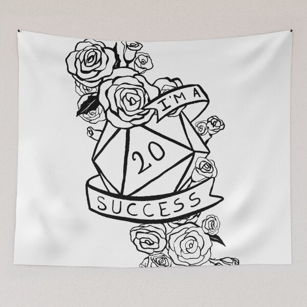 Item preview, I'm a success critical hit tattoo design designed and sold by cu-b3.