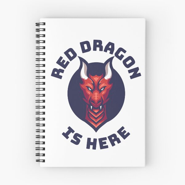 Item preview, Dragón rojo está aquí Diseño designed and sold by derendesign.