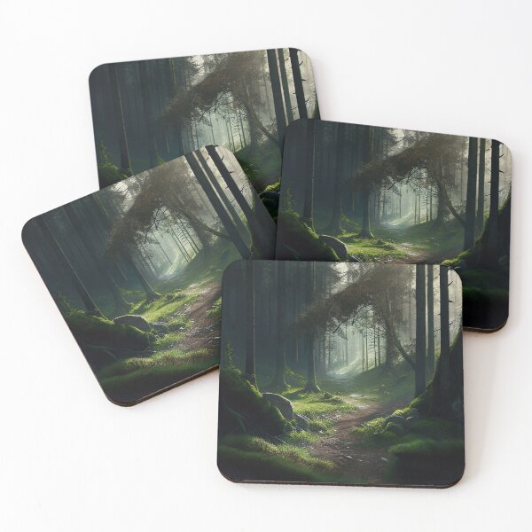 Item preview, Green Fairy Tale Forest, Mystical designed and sold by CMArtVision.