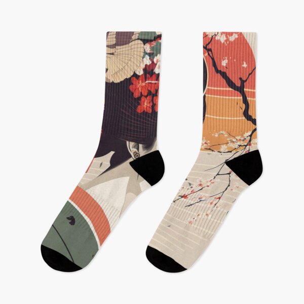 Aperçu de l'œuvre Geisha japonaise Ukiyoe Design | Style asiatique créée et vendue par iMasterHox.
