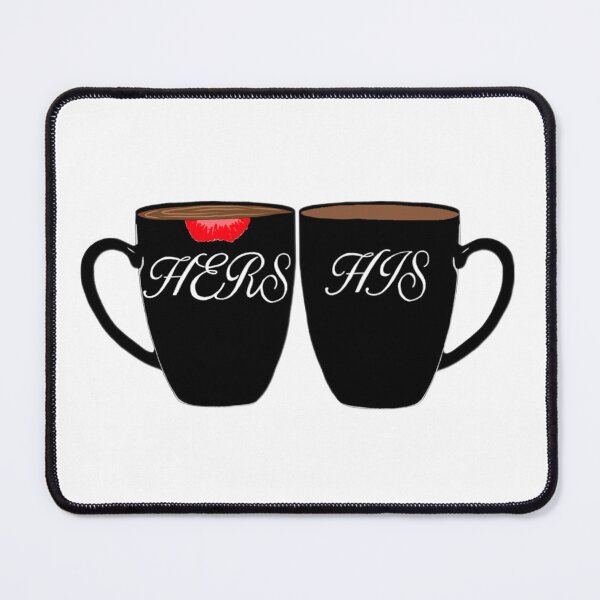 Item preview, Hers and his coffee cups designed and sold by Artistkhg.
