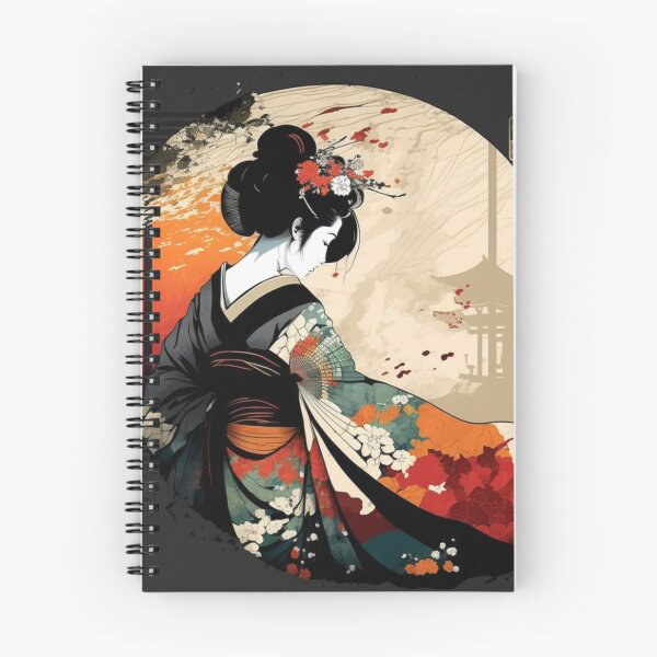 Item preview, Geisha Japanese Ukiyoe Design | Asian style designed and sold by iMasterHox.