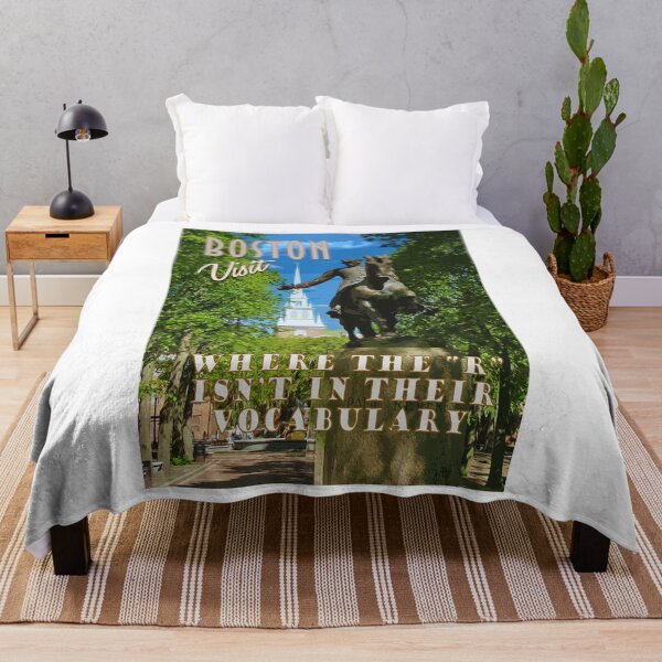 Item preview, Boston Funny Travel Poster designed and sold by loggeron30.