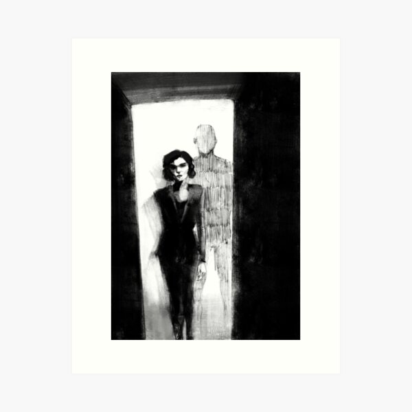 One for my Enemy - illustration 3 Art Print