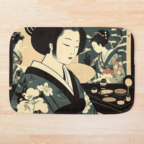 Aperçu de l'œuvre Geisha japonaise Ukiyoe Design | Style asiatique créée et vendue par iMasterHox.