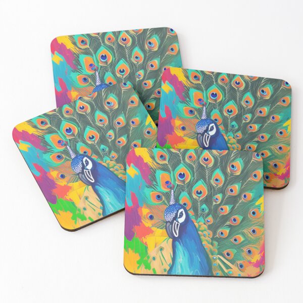Item preview, A Photorealistic Peacock Fantasy - Bright and Beautiful Peacock designed and sold by WBP Mart.