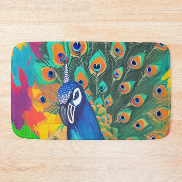 Item preview, A Photorealistic Peacock Fantasy - Bright and Beautiful Peacock designed and sold by WBP Mart.
