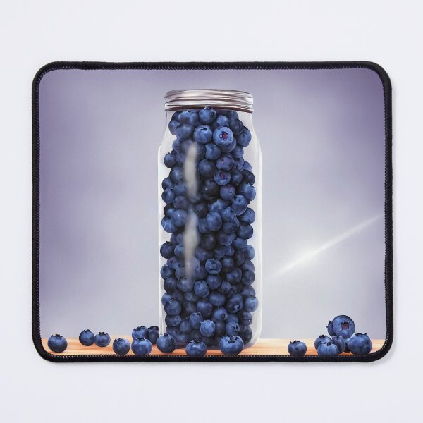 Item preview, Jar of Blueberries. designed and sold by FewBits.