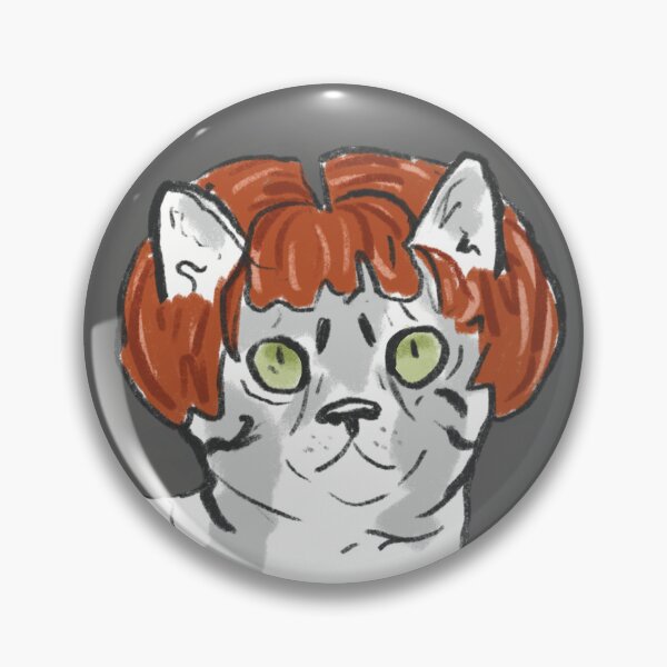 Item preview, Cat in Ginger Wig  designed and sold by Sophieaillustration .