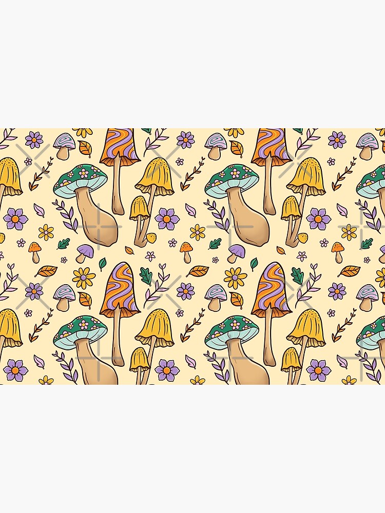 Groovy Mushrooms by bloominglau