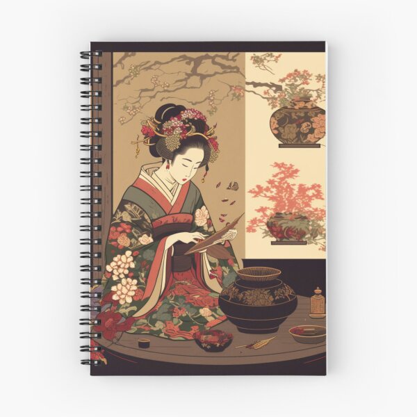 Item preview, Geisha Japanese Ukiyoe Design | Asian style designed and sold by iMasterHox.