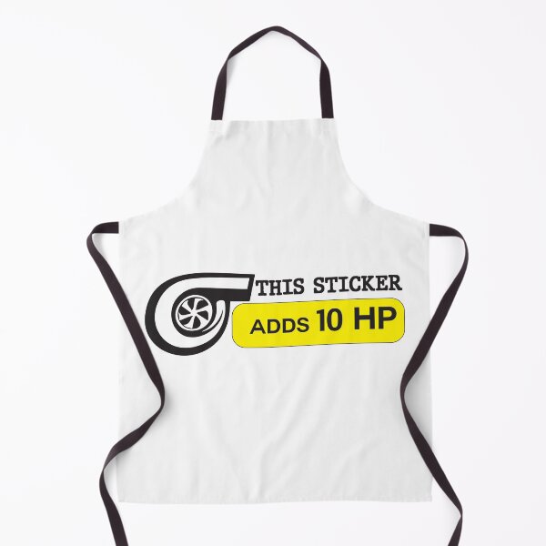 Item preview, Copy of This Sticker Adds 10 HP - Car Lover designed and sold by medchb.