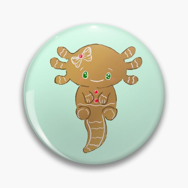 Item preview, Gingerbread axolotl designed and sold by Spacey-Stacey.