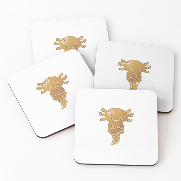 Item preview, Gingerbread axolotl designed and sold by Spacey-Stacey.
