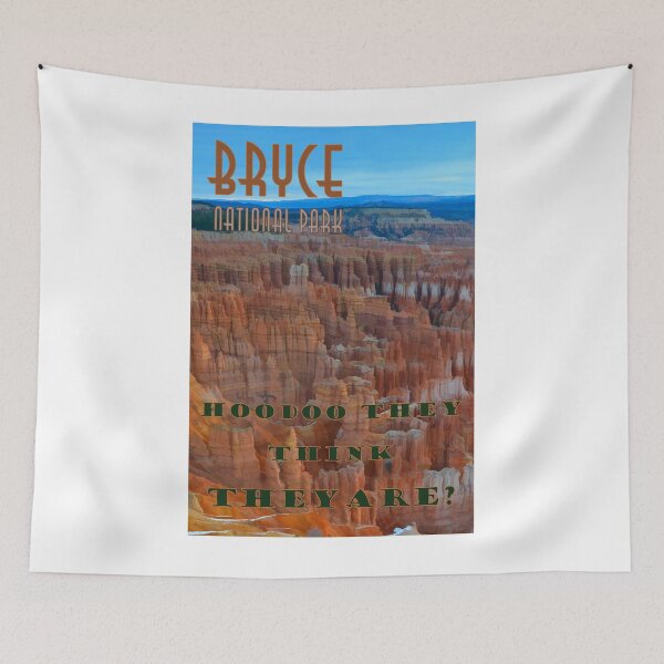 Item preview, Bryce National Park Funny Travel Poster designed and sold by loggeron30.