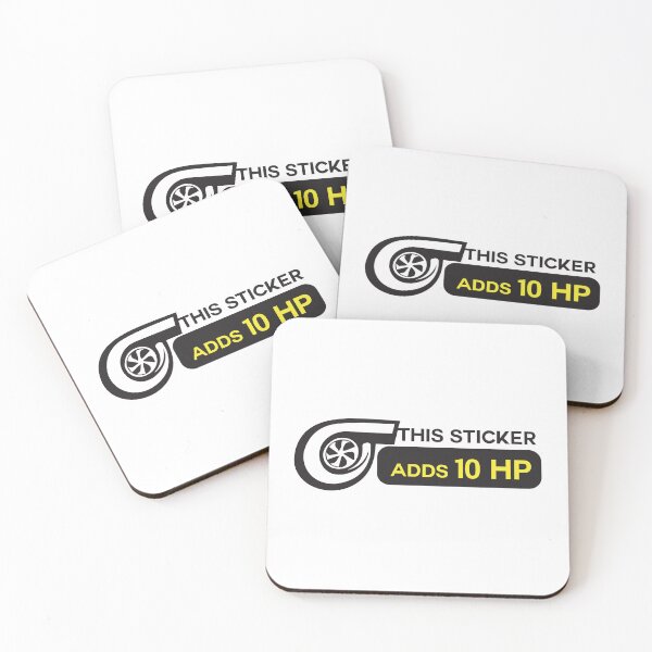 Item preview, This Sticker Adds 10 HP - Car Lover designed and sold by medchb.