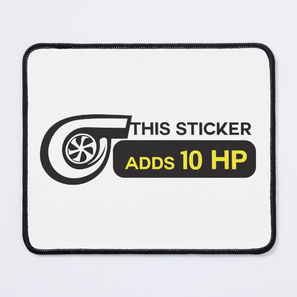 Item preview, This Sticker Adds 10 HP - Car Lover designed and sold by medchb.