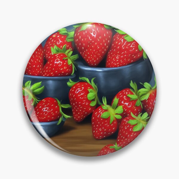 Item preview, Organic Strawberries. designed and sold by FewBits.