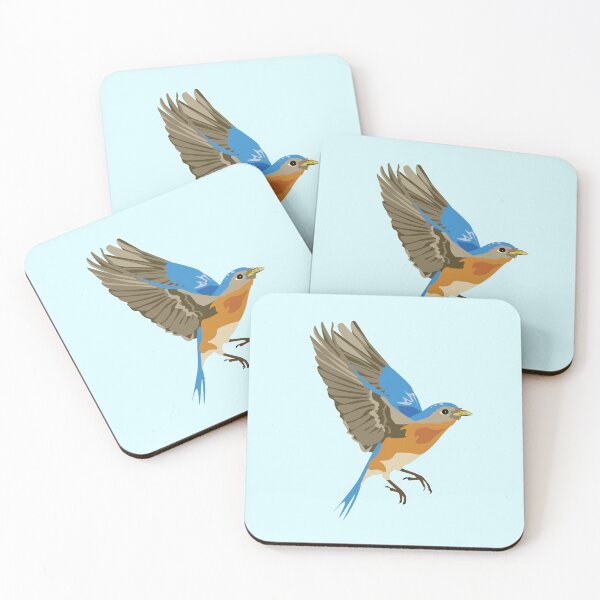 Item preview, Blue bird | Bird | Nature | Birdwatching designed and sold by AlyCastelluccio.