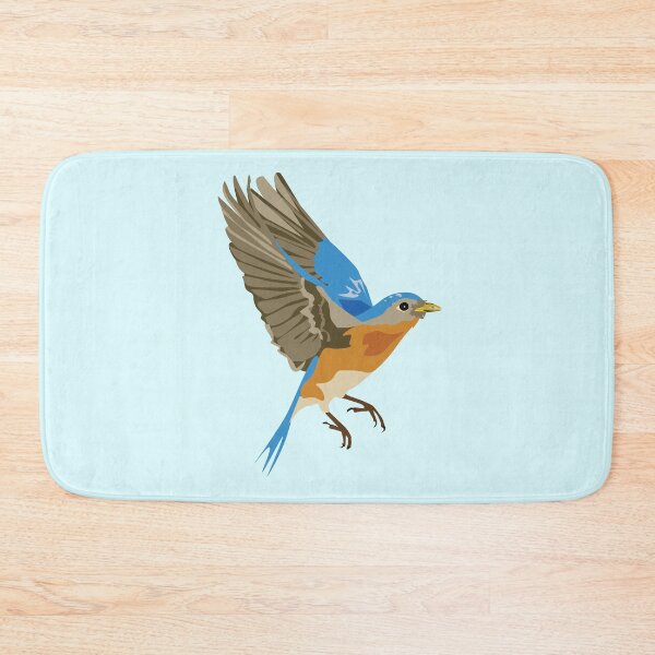 Item preview, Blue bird | Bird | Nature | Birdwatching designed and sold by AlyCastelluccio.