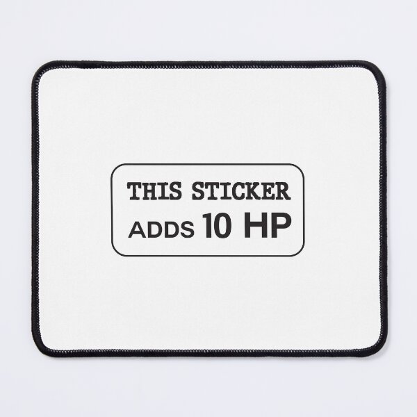 Item preview, This Sticker Adds 10 HP - Car Lover designed and sold by medchb.