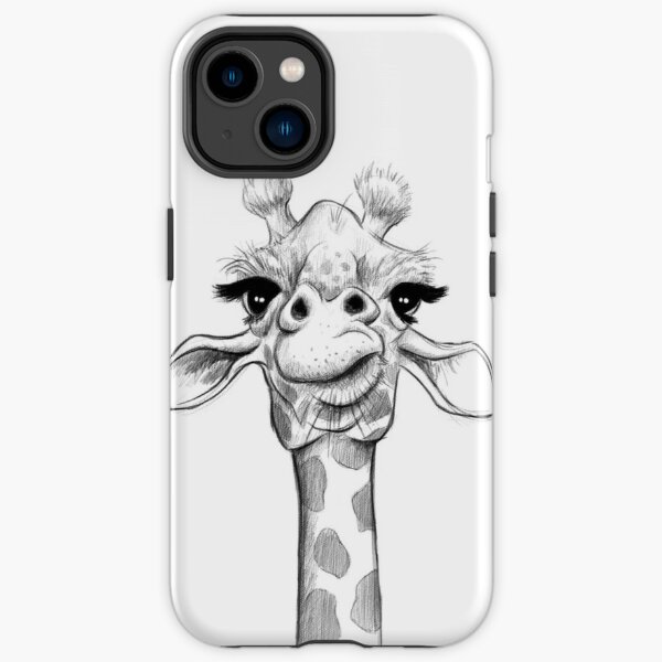 Sketch Giraffe iPhone Tough Case
