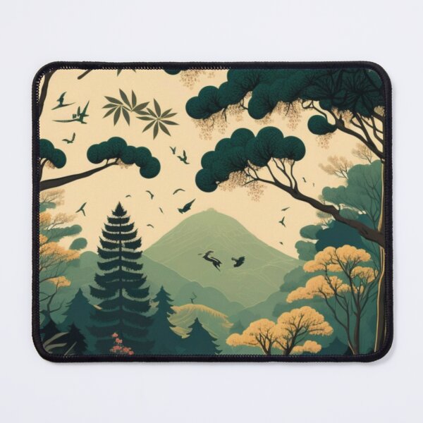 Aperçu de l'œuvre Paysage japonais Ukiyoe Design | Style asiatique créée et vendue par iMasterHox.