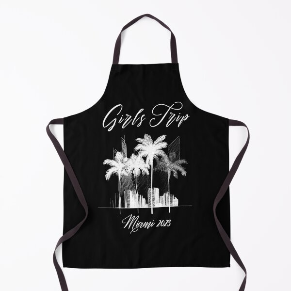 Item preview, Girls Trip to Miami 2023: Glamorous Miami, Palm Trees, simple design, minimalist shapes with clean lines, modern and elegant look, stylish and classic appeal (10) designed and sold by TourDePassion.