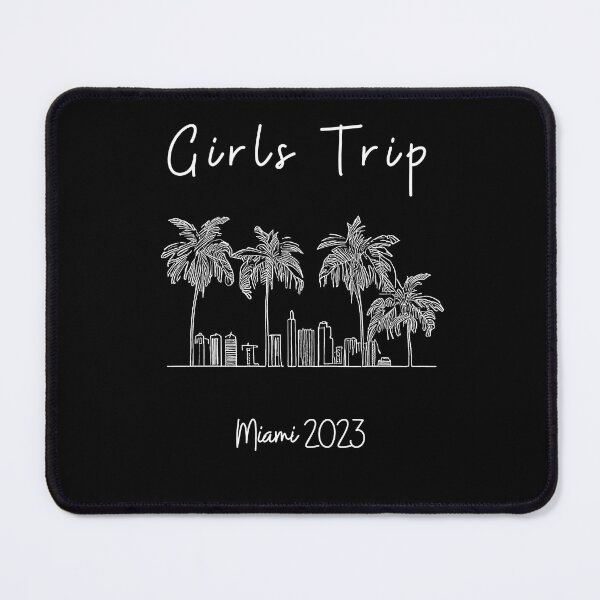 Item preview, Girls Trip to Miami 2023: Glamorous Miami, Palm Trees, simple design, minimalist shapes with clean lines, modern and elegant look, stylish and classic appeal (14) designed and sold by TourDePassion.