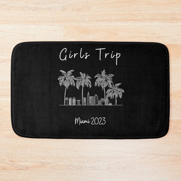 Item preview, Girls Trip to Miami 2023: Glamorous Miami, Palm Trees, simple design, minimalist shapes with clean lines, modern and elegant look, stylish and classic appeal (14) designed and sold by TourDePassion.