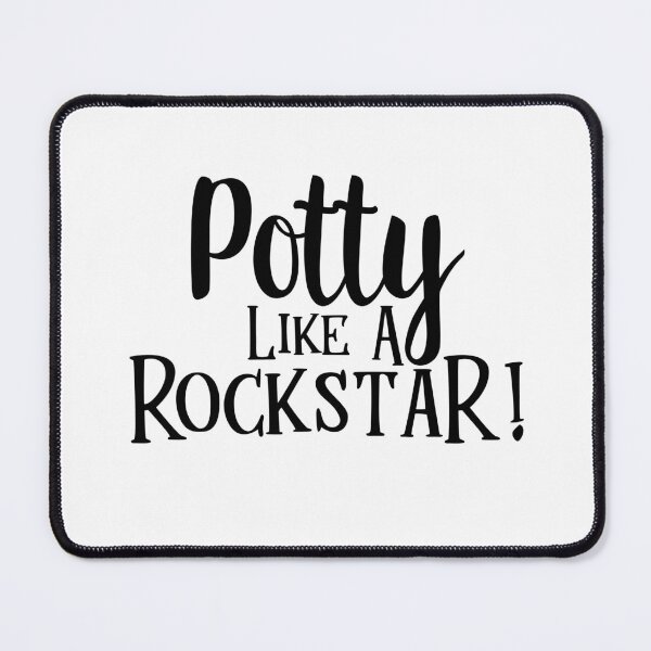 Item preview, Potty Like a Rockstar! designed and sold by TeesYouWant.