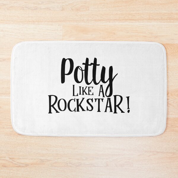 Item preview, Potty Like a Rockstar! designed and sold by TeesYouWant.
