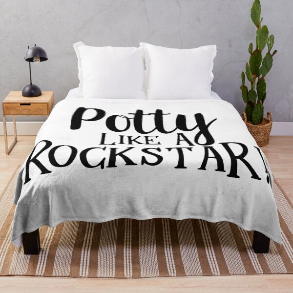 Item preview, Potty Like a Rockstar! designed and sold by TeesYouWant.